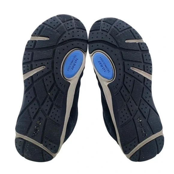 Vionic Cypress Hiking Sneaker Women 9.5 Wide Navy Blue  Ankle Boots 3105 EUC - Picture 6 of 7